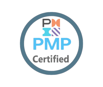 Logo de la certification PMP (Project Management Professional)